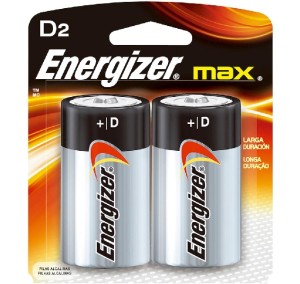 PILHA ENERGIZER MAX 2X1 2D