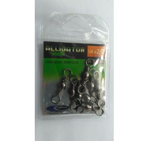 GIRADOR ALLIGATOR SIMPLES TAM 2/0 13 LB9