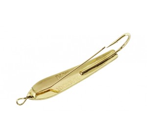 ANZOL COLHER LORI HACKER OURO- 6,50CM-11,5 GMS-AÇÃO MEIA AGUA