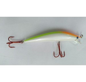 ISCA CAPITAO HOOK TOP 2 SINKING COR 133 14CM 40GMS MEIA AGUA SONORA