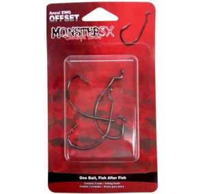 ANZOL MONSTER 3X OFF SET 3/0 3 UN