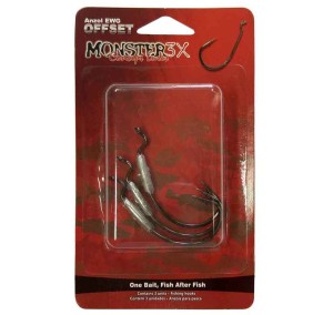 ANZOL MONSTER 3X OFF SET 3/0 2,5 GR 3 UN