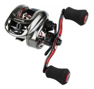 CARRETILHA RAPALA SIDERAL 201 ESQUERDA 10 ROLAMENTOS REC 7.0.1