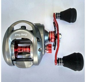 CARRETILHA RAPALA LONG CAST 300 DIREITA 9 ROLAMENTOS RECO 7.3.1