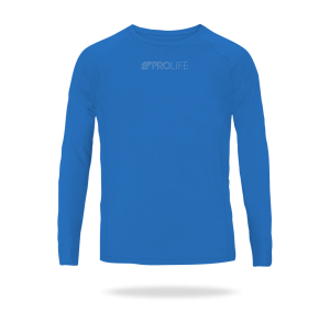 BLUSA PROLIFE INFANTIL TAMANHO 6 ANOS AZUL REPELENTE INSETOS