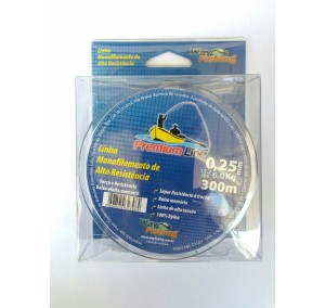 LINHA WF PREMIUM 0,25 300 MT 13,20 LBS 6,0 KG