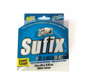 LINHA SUFIX SIEGE 0,45 300 MTS 15 KG 33 LBS