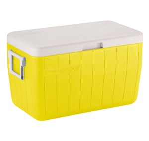 CAIXA TERMICA COLEMAN 45,4 LTS AMARELA