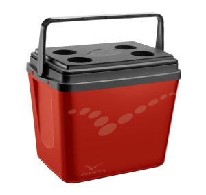 CAIXA TERMICA INVICTA 34 LTS VERMELHA
