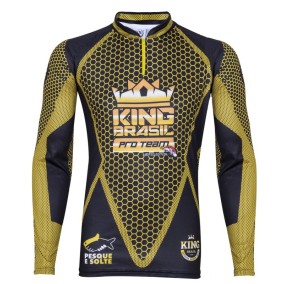 CAMISETA KING PRO TEAM - OFICIAL - GOLD - TAM - M