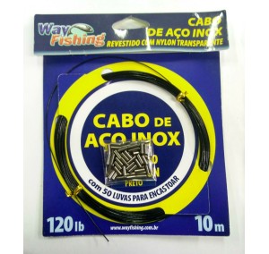 CABO DE ACO WF 120 LBS 10 MTS