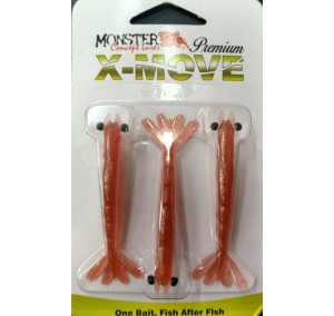 ISCA MONSTER 3X SOFT X MOVE 9 CM 2X1