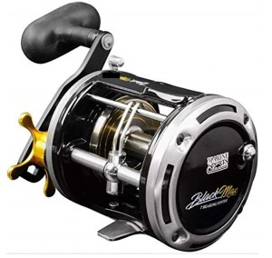 Carretilha Pesca Perfil Alto Black Max 50 Marine Sports