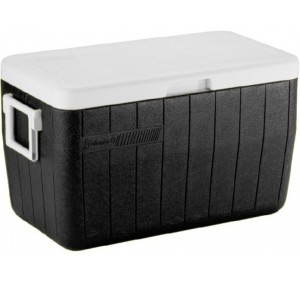 CAIXA TERMICA COLEMAN 45,4 LTS PRETA