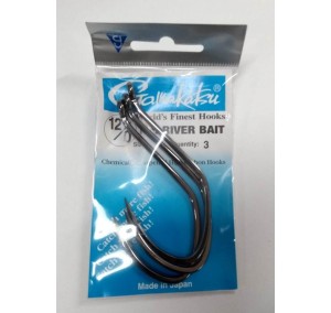 ANZOL GAMAKATSU BIG RIVER 12/0 3 PC