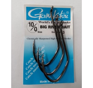 ANZOL GAMAKATSU BIG RIVER 10/0  3 PC