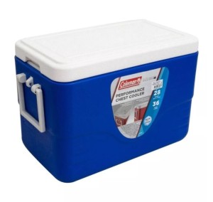 CAIXA TERMICA COLEMAN 26,5 LTS AZUL COM ALÇA