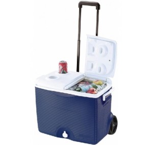 CAIXA TERMICA RUBBERMAID 43 LT C/RODAS