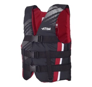 SALVA VIDA ATIVA 55 PRO P VERMELHO - COLETE NAUTICO HOMOLOGADO