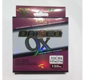 LINHA MULTIFILAMENTO DAISEN PE 9X - 150M - 60 LBS - 0,37