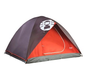 BARRACA COLEMAN LX3 2,10 X 2,10 X 1,35  VERMELHO E CINZA
