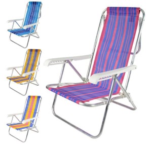 CADEIRA RECLINAVEL 8 POSICOES - ALUMINIOCADEIRA RECLINAVEL 8 POSICOES - ALUMINIO