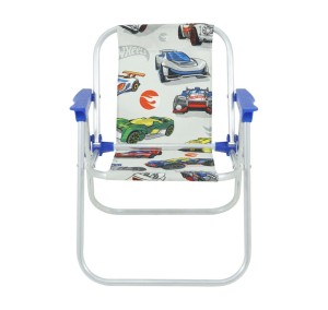 CADEIRA INFANTIL HOT WHEELS ALUMINIO - BRANCA