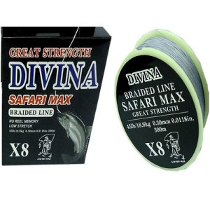 LINHA MULTIFILAMENTO DIVINA 0,35 300 MTS SF 60 LBS