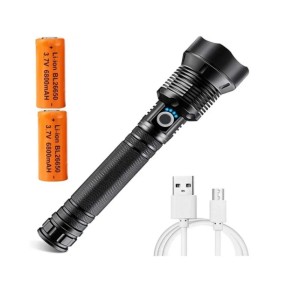 LANTERNA P90 LED RECARREGAVEL LT-8508