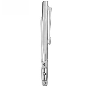 CANIVETE CANETA INOX GRANDE