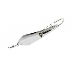 ANZOL COLHER LORI HACKER CROMO- 5,50CM-10,5 GMS-AÇÃO MEIA AGUA