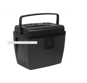 CAIXA TERMICA 18L BEL - PRETA