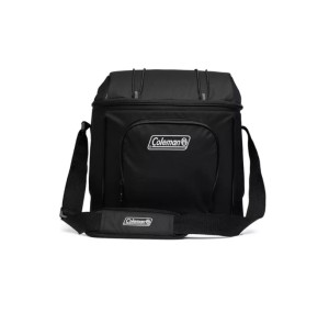 BOLSA TERMICA 30 LATAS COM COMPARTIMENTO PRETO