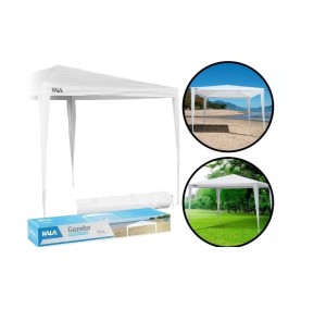 TENDA GAZEBO 3X3M BRANCO - KALA