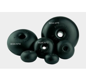 BOIA PLASTICA P/REDE ARGOVIA N.03 ALT 39 MM DIANT 58 MM FURO3 MM