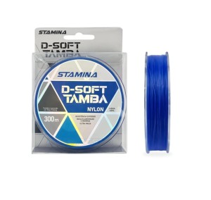 LINHA MONOFILAMENTO DEYU STAMINA D-SOFT TAMBA 0.35 MM AZUL 300M 8,59 KL 18,9 LBS