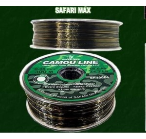 LINHA SAFARI CAMOULINE 0,50 100 MTS 32,0  KG 70,4 LBS