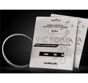 LINHA FLUOROCARBON MARURI VICTORIA - 0,50MM 29,7LB 10M