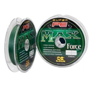 LINHA MAX FORCE MULTIFILAMENTO 4X 0,20 25 LBS 100 MTS