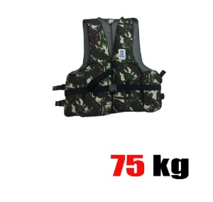 COLETE FLUTUANTE NOMURA CAMUFLADO  75 KG