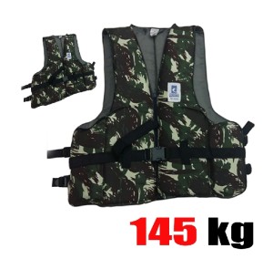 COLETE FLUTUANTE NOMURA CAMUFLADO 145 KG