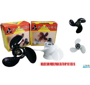 HELICE SOR MERC/MAR 30/70 HP 10 1/8X15