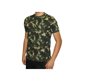 CAMISETA CAMUFLADA M/CURTA P