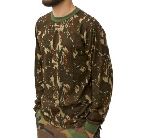 CAMISETA CAMUFLADA M/LONGA GG