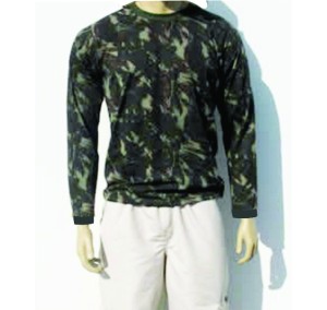 CAMISETA CAMUFLADA M/LONGA P