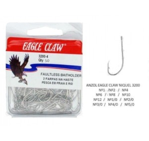 ANZOL EAGLE CLAW 3200F 3/0 50PC