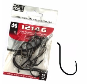 ANZOL MARINE 12146 4/0 C/25 PECAS